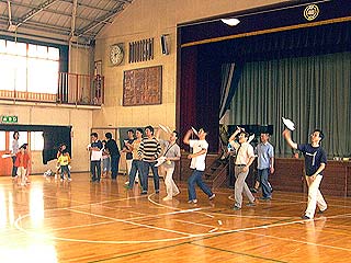 紙ひこうき大会