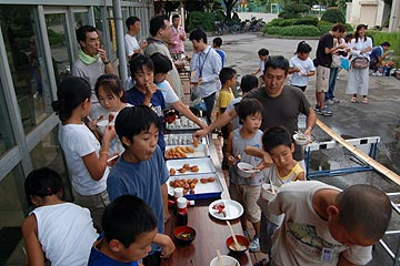 学校キャンプ