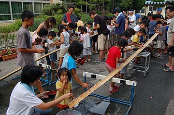 学校キャンプ