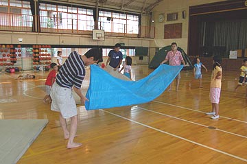 学校キャンプ