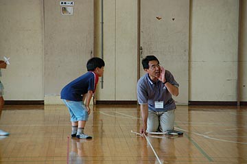 折り紙飛行機大会