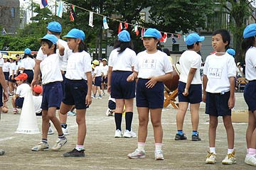 運動会のお手伝い