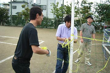 運動会のお手伝い