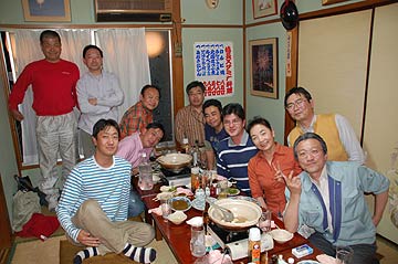 2007年度最初の懇親会